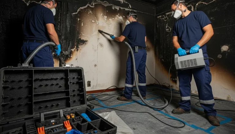 Limpieza post-incendio: expertos en Madrid y Toledo