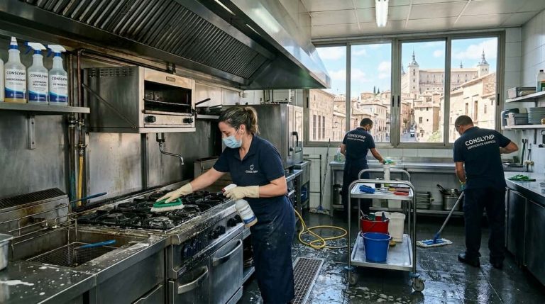 Limpieza de cocinas industriales en Toledo: guía de higiene