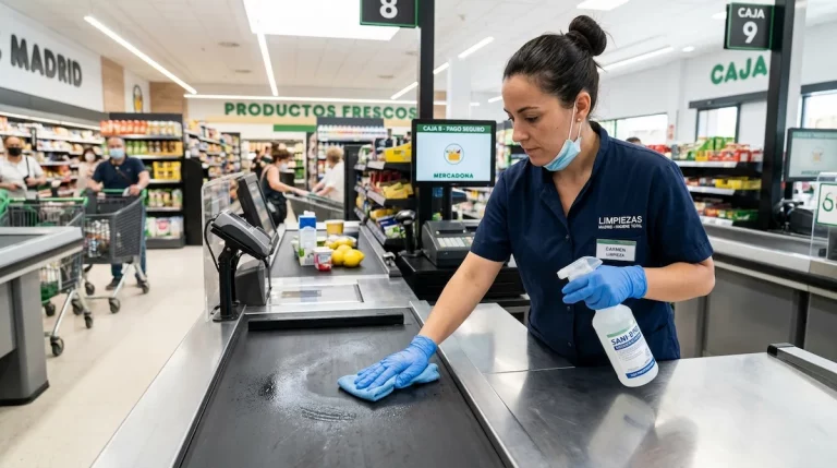 Limpieza de supermercados en Madrid: guía profesional